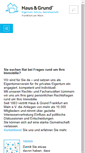 Mobile Screenshot of haus-grund.org